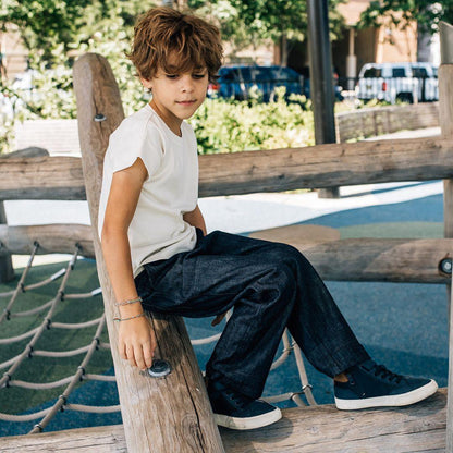 Organic Cotton Denim Kids Jeans | Jackalo