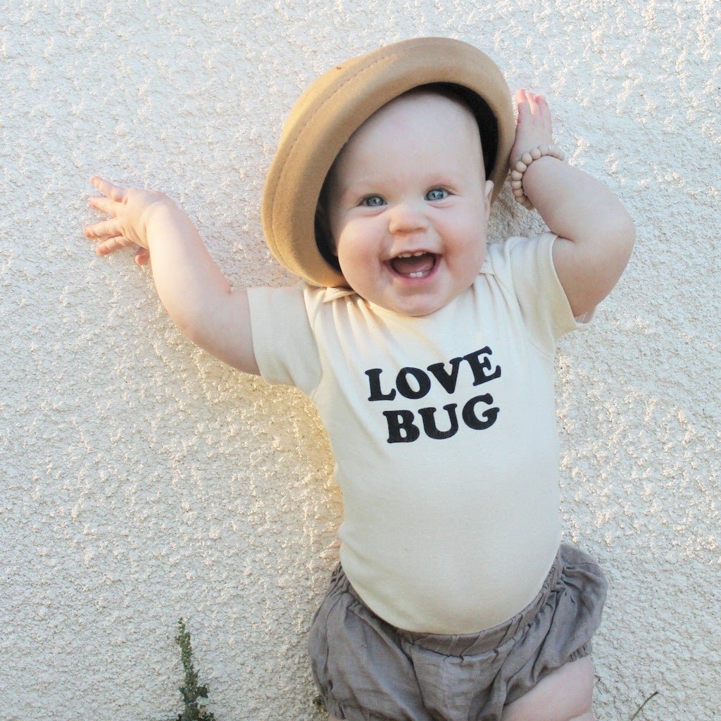 Tenth & Pine Organic Cotton Babies' Bodysuit- Love Bug
