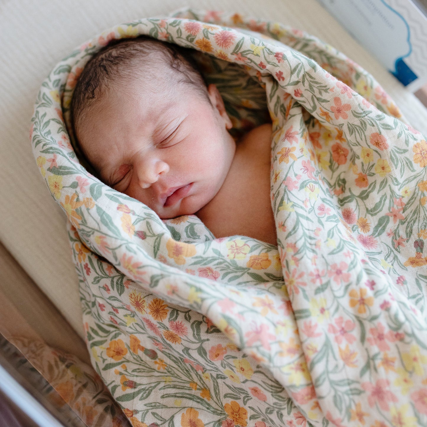 Muslin swaddle blanket, various colors*