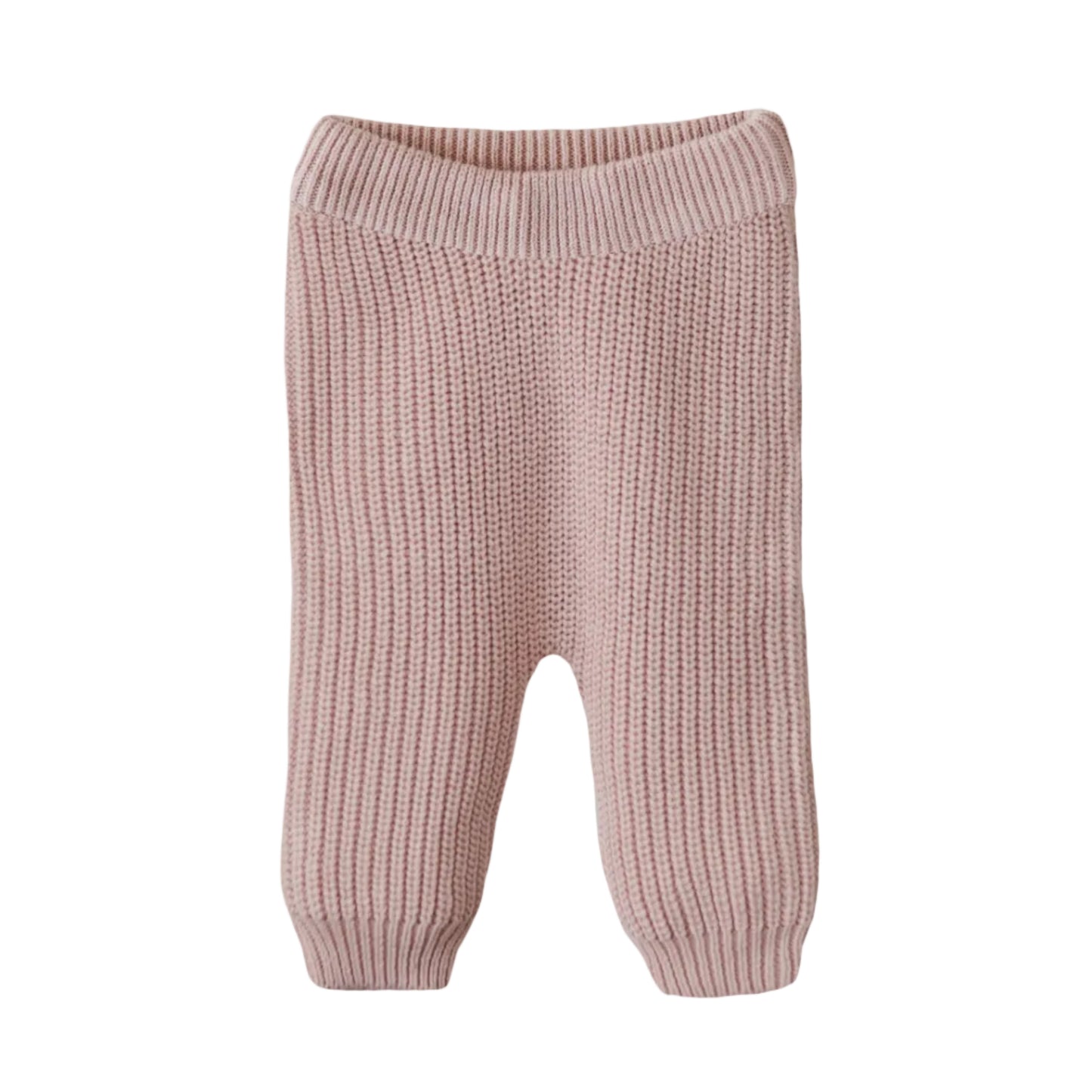Organic Cotton Chunky Knit Baby Pants | Mushie