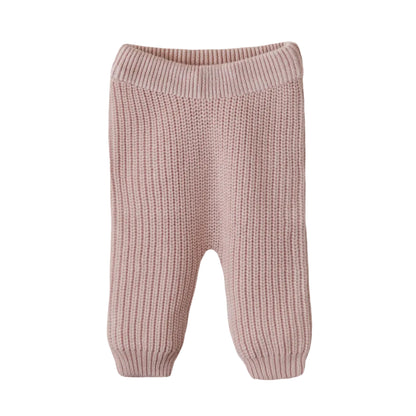 Organic Cotton Chunky Knit Baby Pants | Mushie