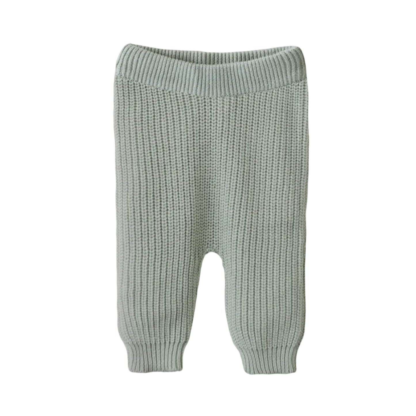 Organic Cotton Chunky Knit Baby Pants | Mushie