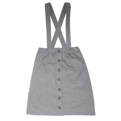 Organic Cotton 2-in-1 Kids Pinafore Skirt | Jackalo