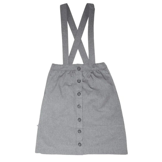 Organic Cotton 2-in-1 Kids Pinafore Skirt | Jackalo