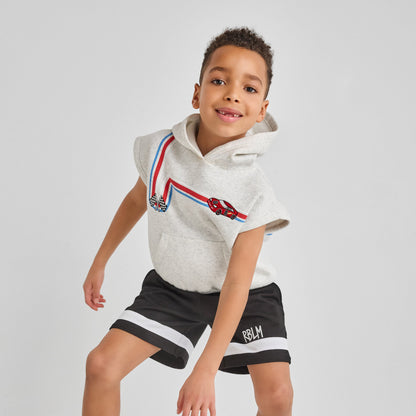 Organic Cotton Racecar Sleeveless Hoodie