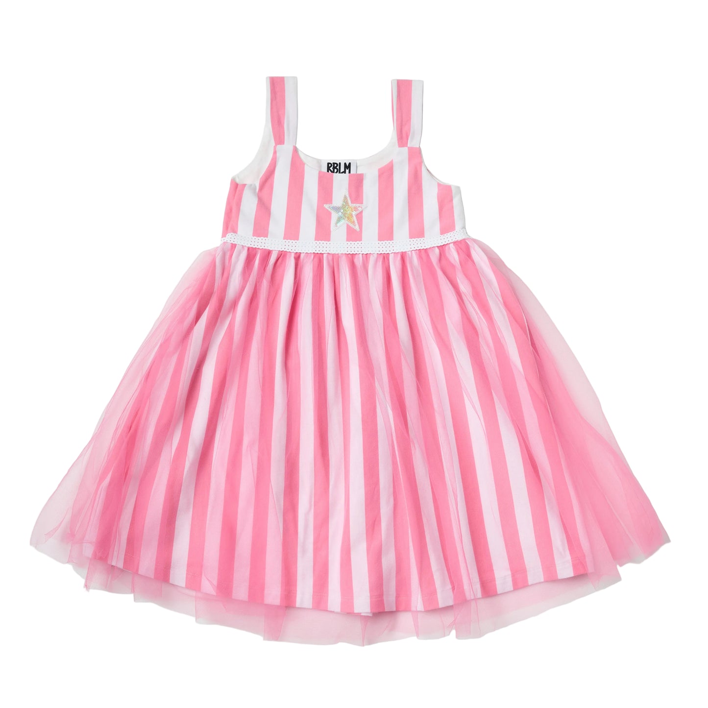 Organic Cotton Star & Stripes Tank Dress
