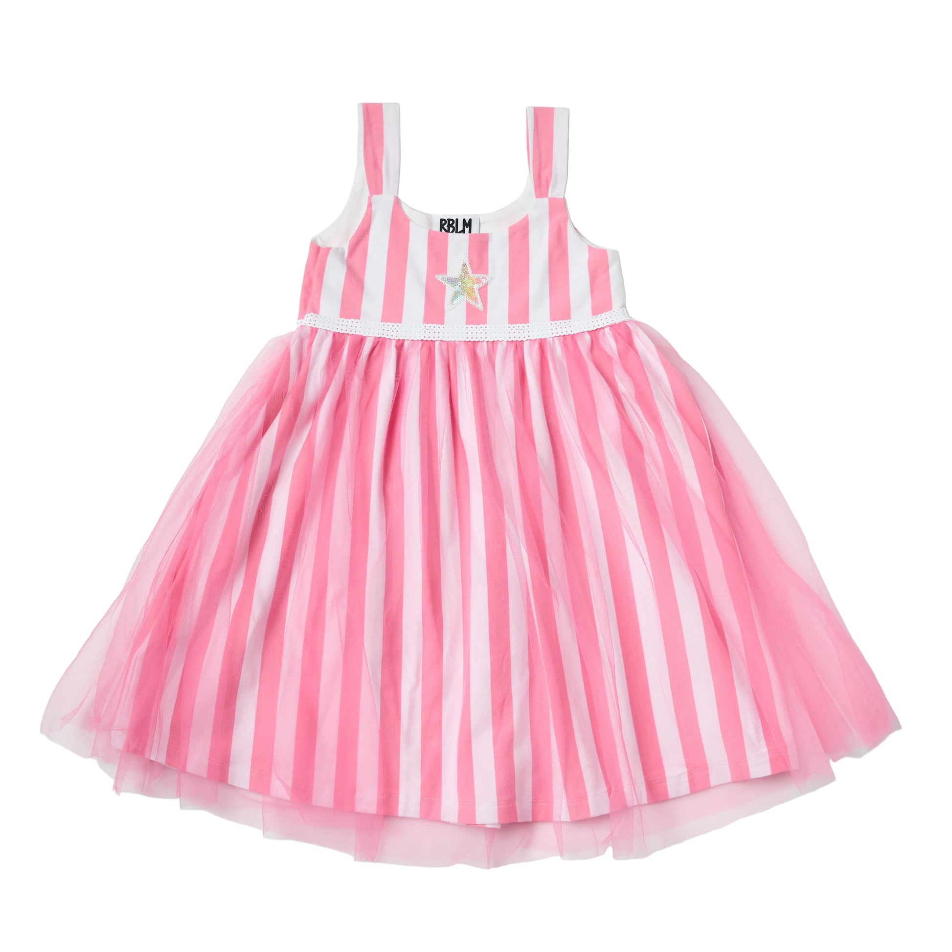 Organic Cotton Star & Stripes Tank Dress