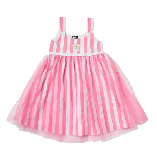 Organic Cotton Star & Stripes Tank Dress