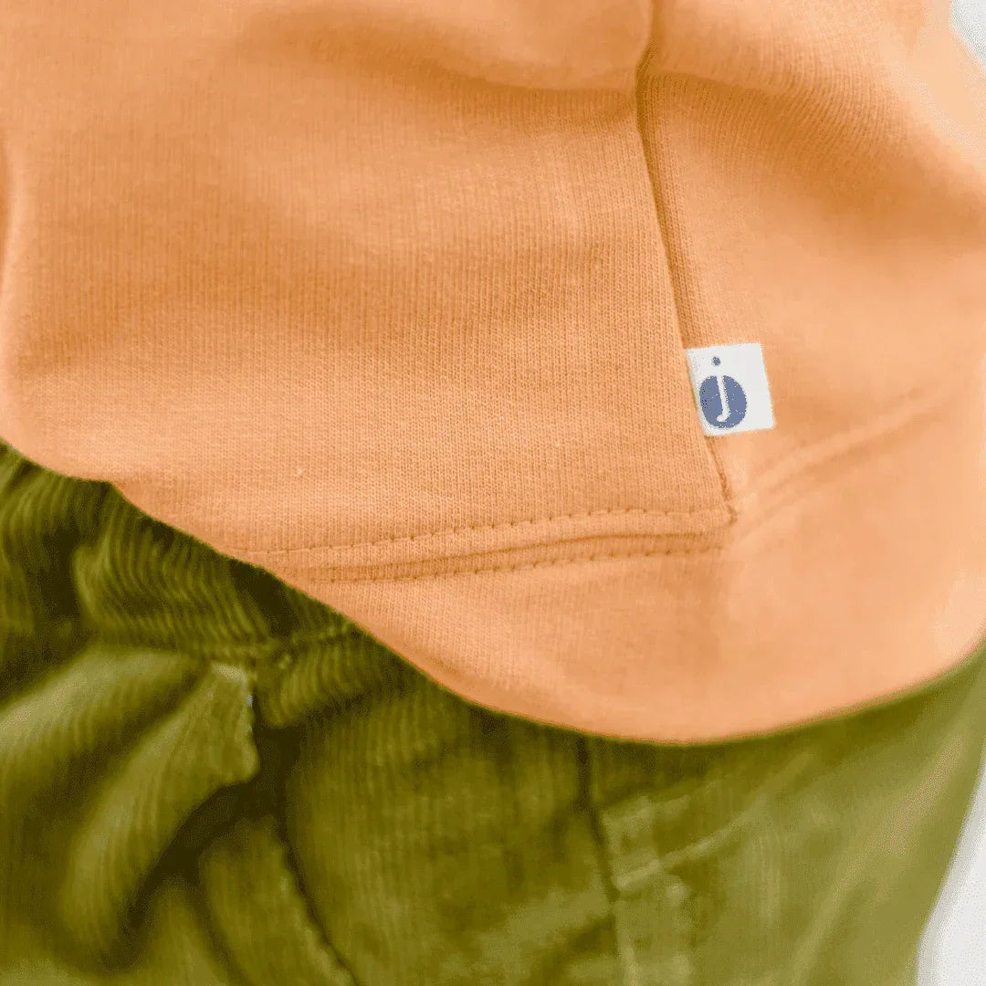 Organic Cotton Raglan Kids Sweatshirt | Jackalo