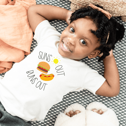 Organic Cotton Short Sleeved Tee - Suns Out Buns Out