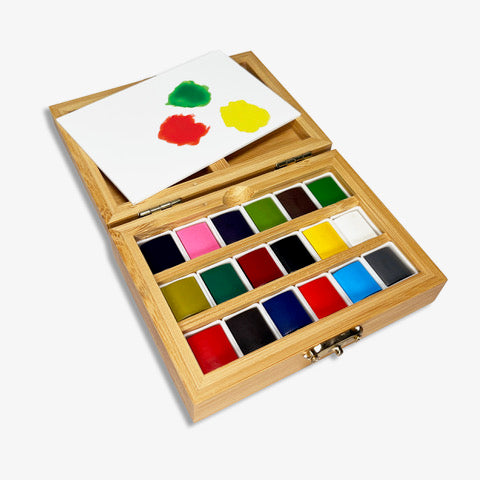 Watercolor Paint Set – 18 Pans
