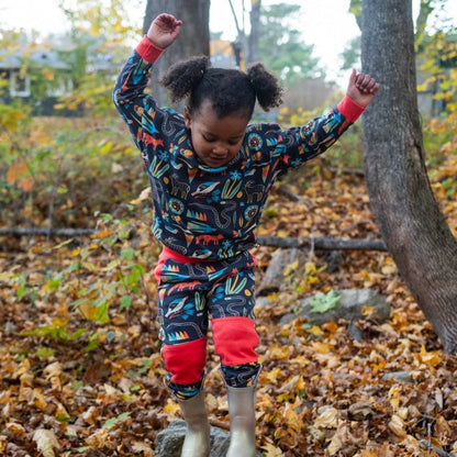 Toddler Print Sweatshirt - Organic Cotton | Peace House Studio