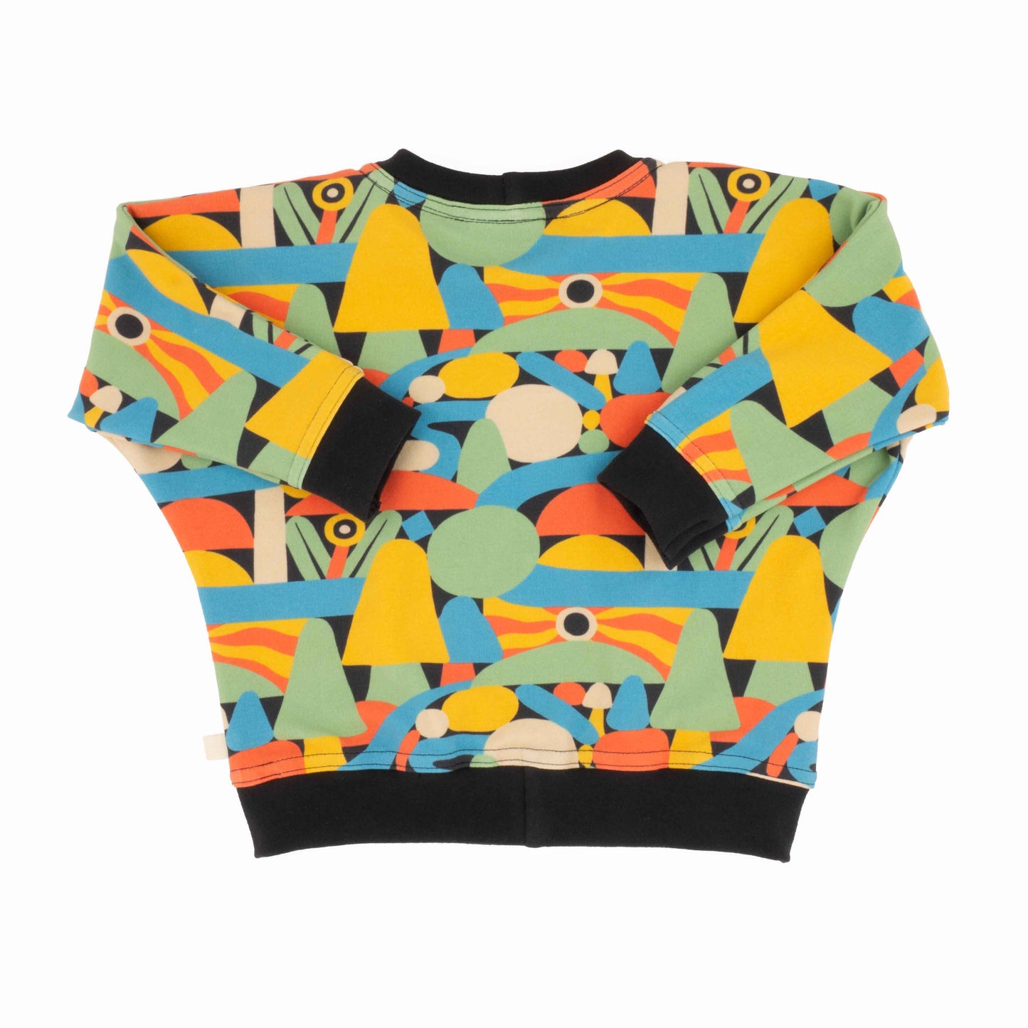 Toddler Print Sweatshirt - Organic Cotton | Peace House Studio