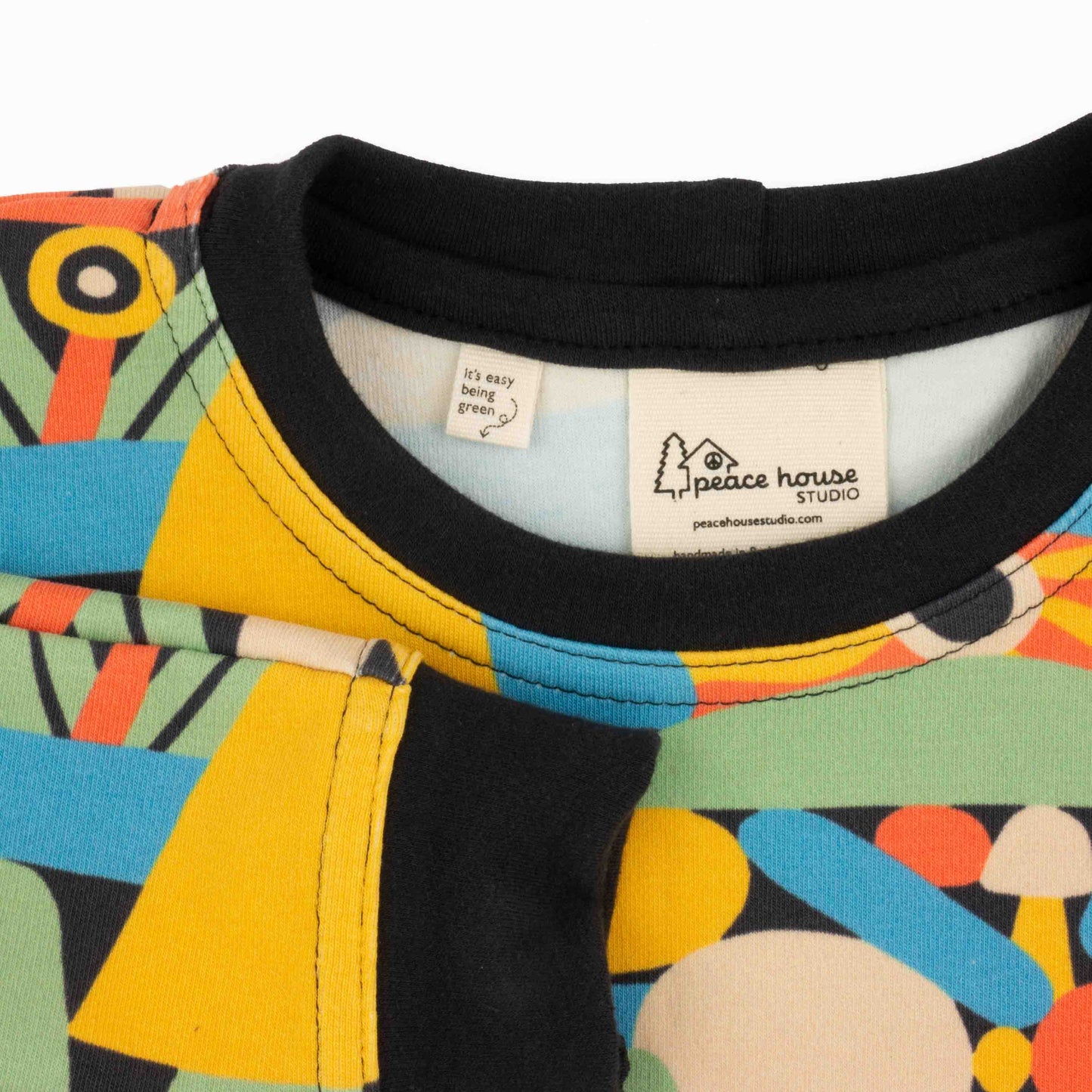 Toddler Print Sweatshirt - Organic Cotton | Peace House Studio