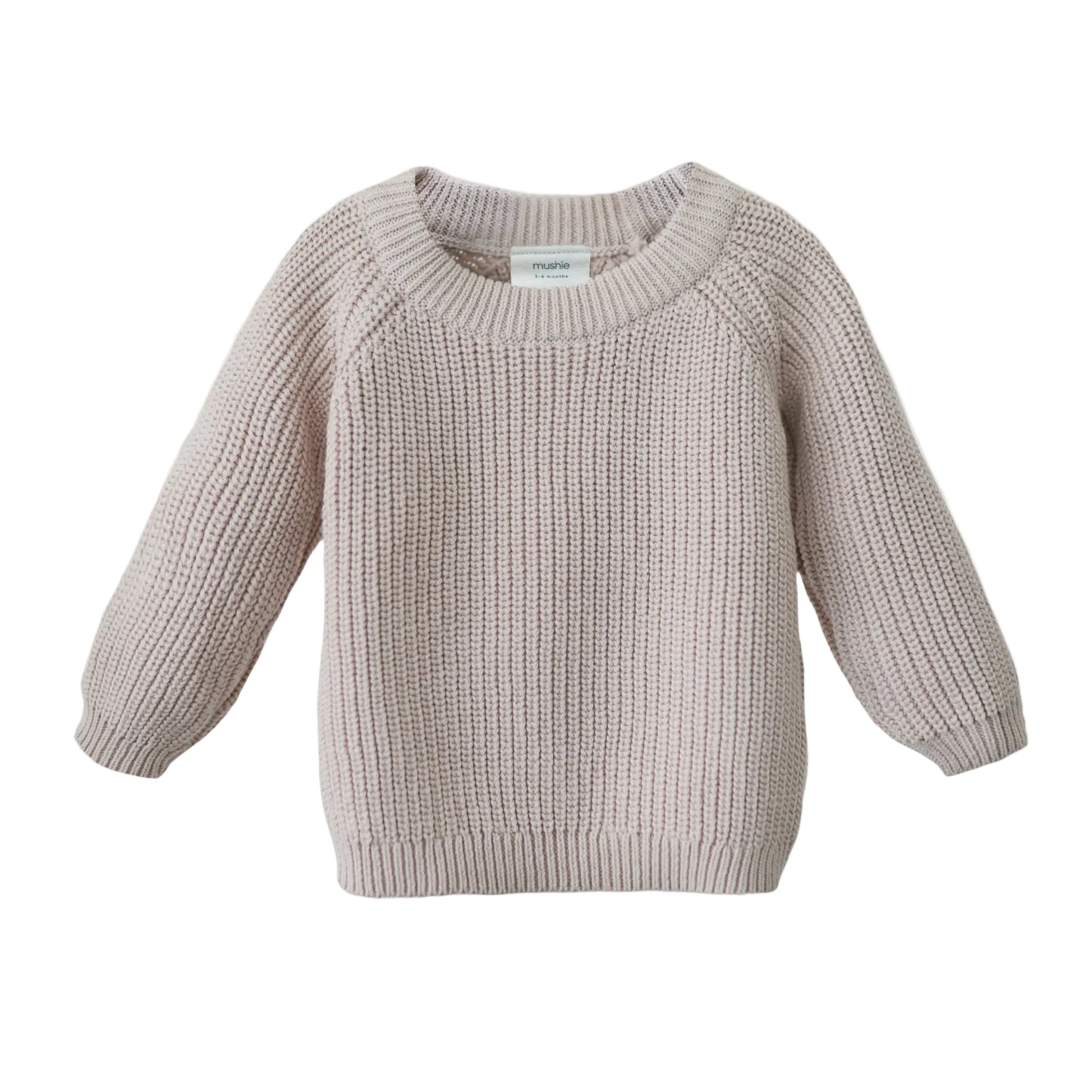Organic Cotton Chunky Knit Baby Sweater | Mushie
