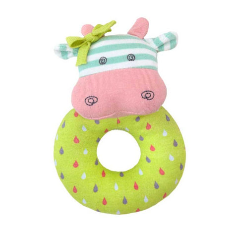 Apple Park organic Teething rattle- Belle the cow