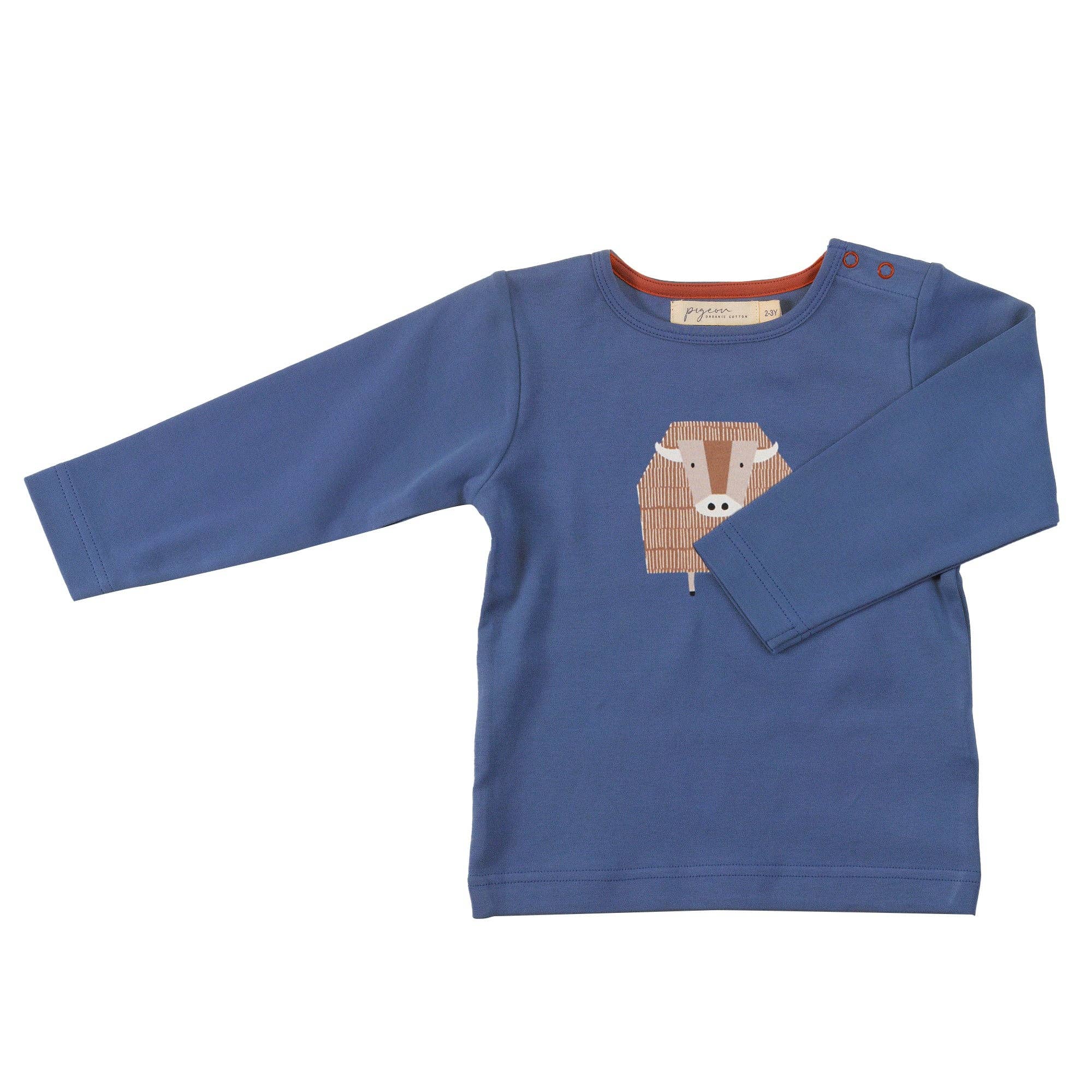 Pigeon Organics Long sleeved t-Shirt- buffalo