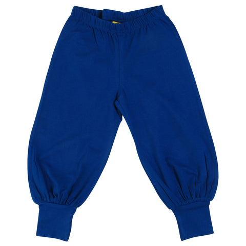 Deep water blue organic baggy pants- More than a Fling