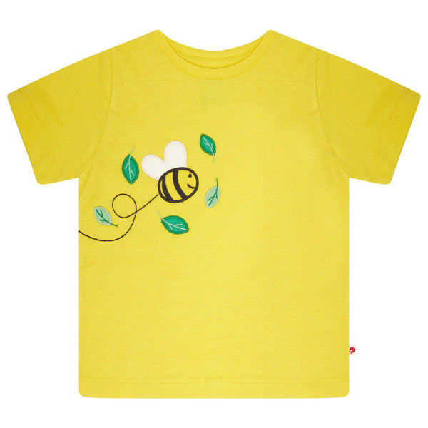 Piccalilly bumblebee short sleeve t-shirt