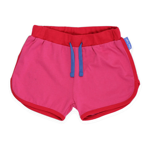 Toby Tiger pink running shorts