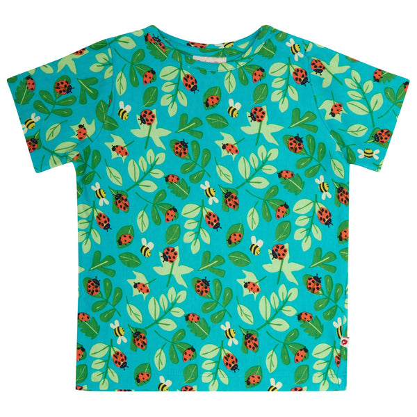 Piccalilly all over print ladybug t-shirt