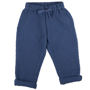 Pigeon Organics Waffle pants- night blue