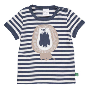 Fred's World Animal stripe short sleeve t-shirt