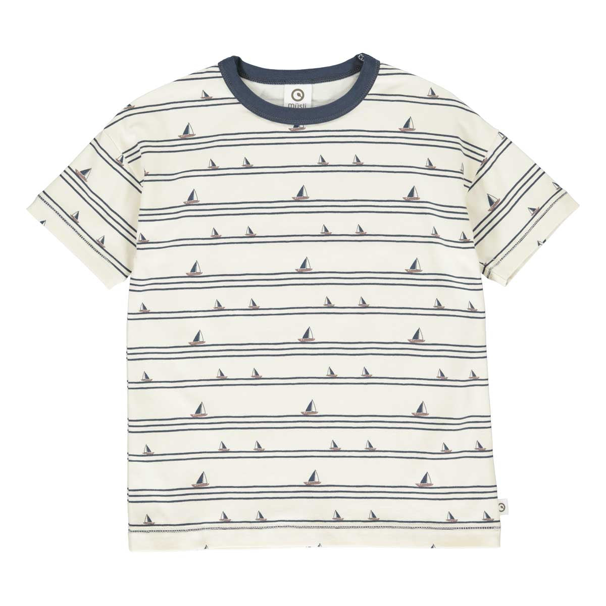 Musli Boat print short sleeve t-shirt