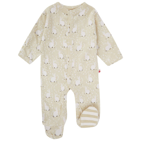 Piccalilly Footed pajamas- cotton tail