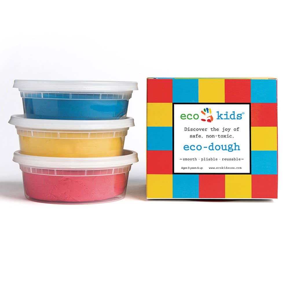 Eco-kids Eco-dough- primary colors