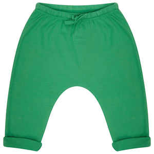 Piccalilly green baggy pant