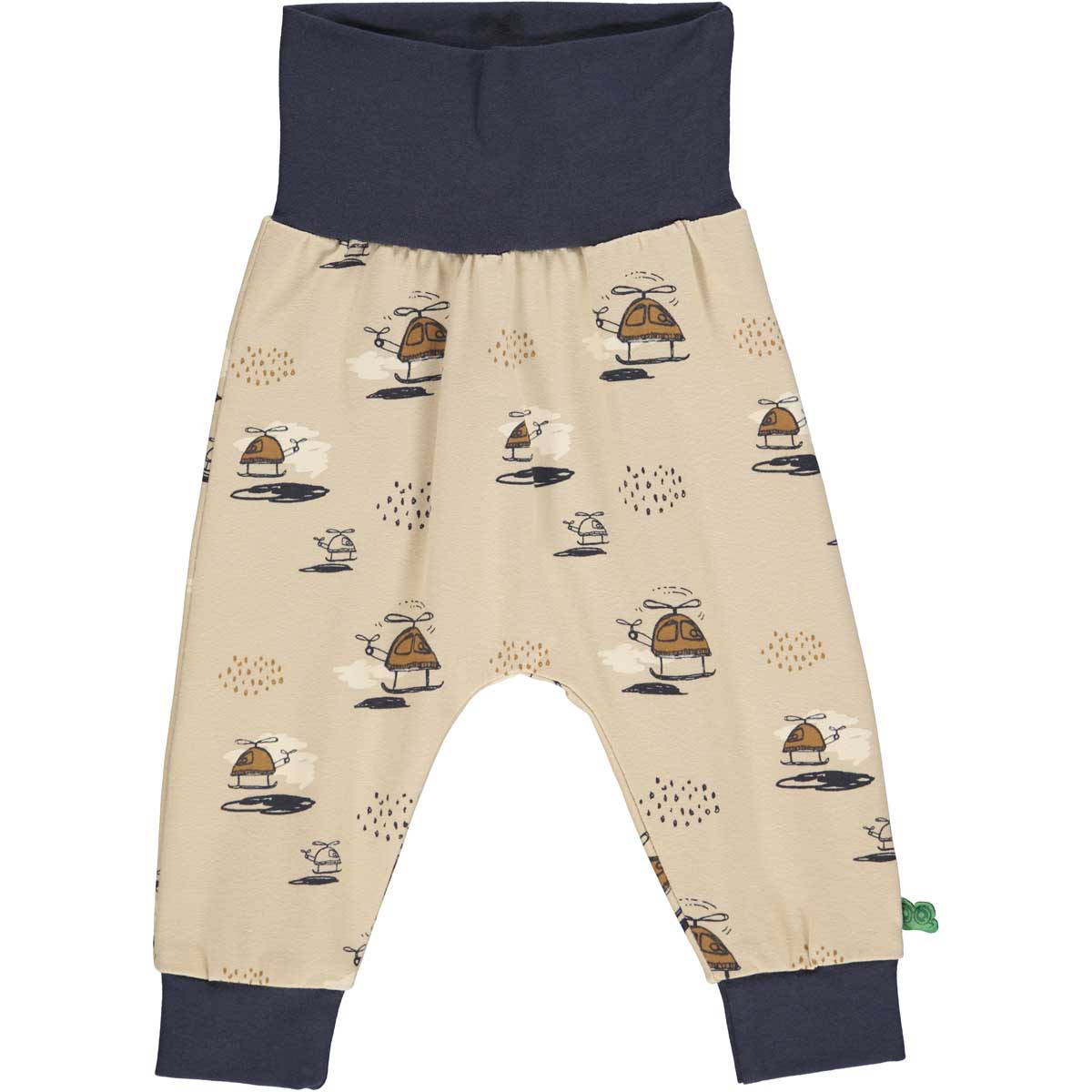 Fred's World organic Baby pants- helicopter print