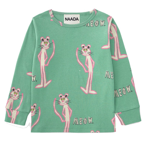 Naada (formerly nadadelazos) organic Meow t-shirt