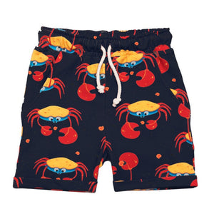 Mullido Shorts- navy crab