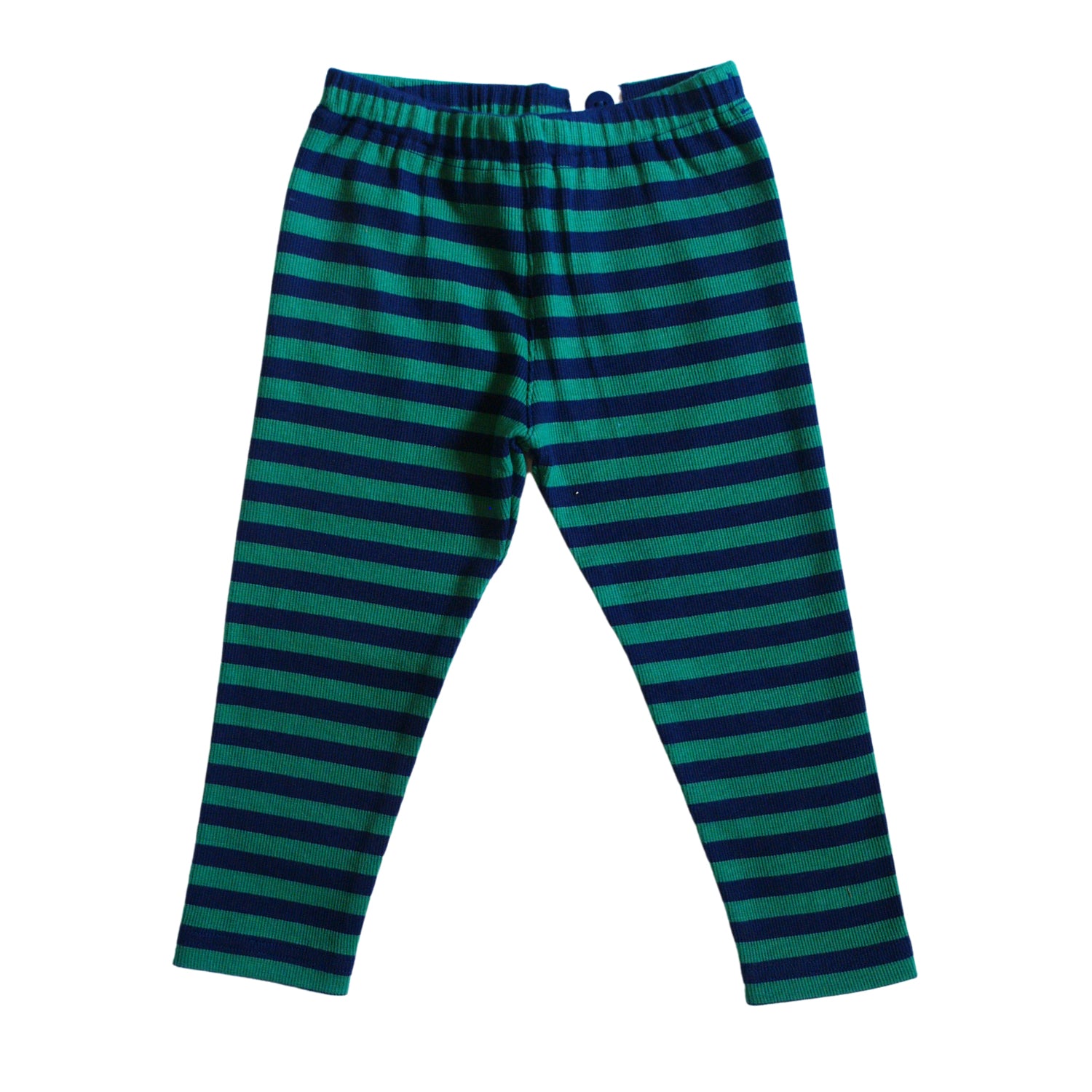 Moromini Pants- blue & green stripes
