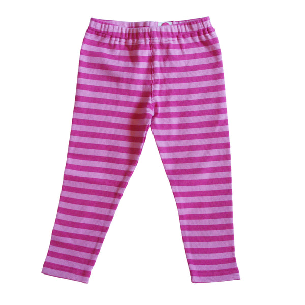 Moromini Pants- pink & purple stripes