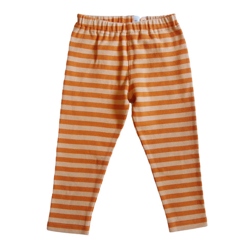 Moromini Pants- yellow & brown stripes