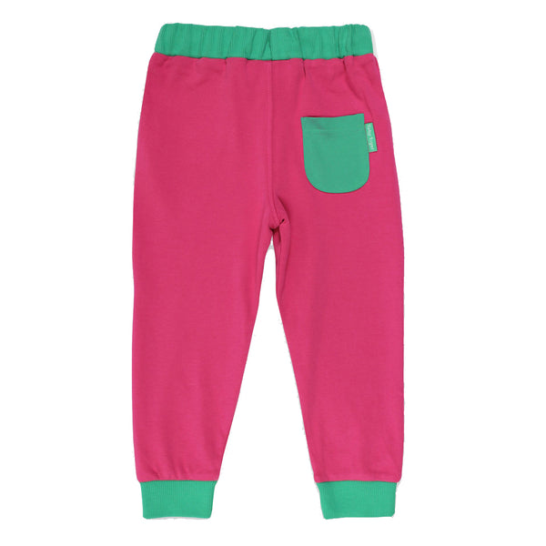 Toby Tiger pink joggers, back
