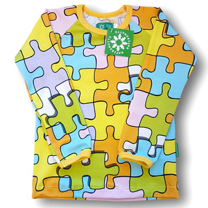 Naperonuttu Long sleeve shirt- puzzle