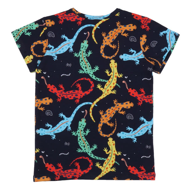 Walkiddy organic Short sleeve shirt- salamander