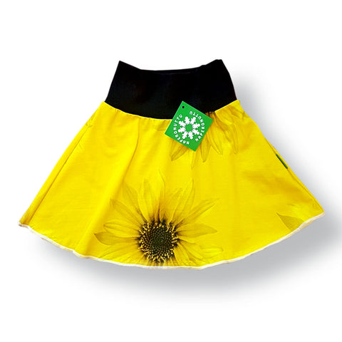 Naperonuttu Skirt- sunflowers
