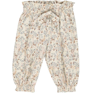 Musli organic Flared pants- tiny floral print