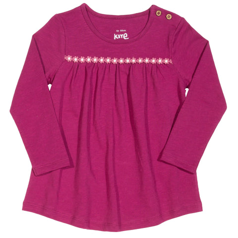 Kite Clothing together tunic, berry pink