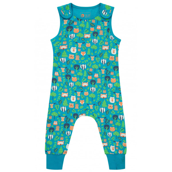 Piccalilly organic overalls- tree tops