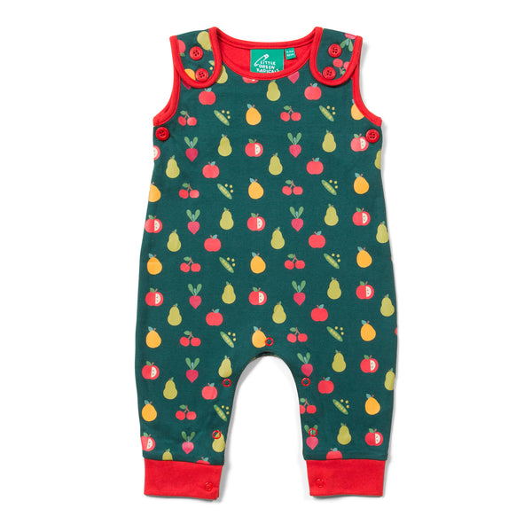 Little Green Radicals organic Vegetable patch overalls